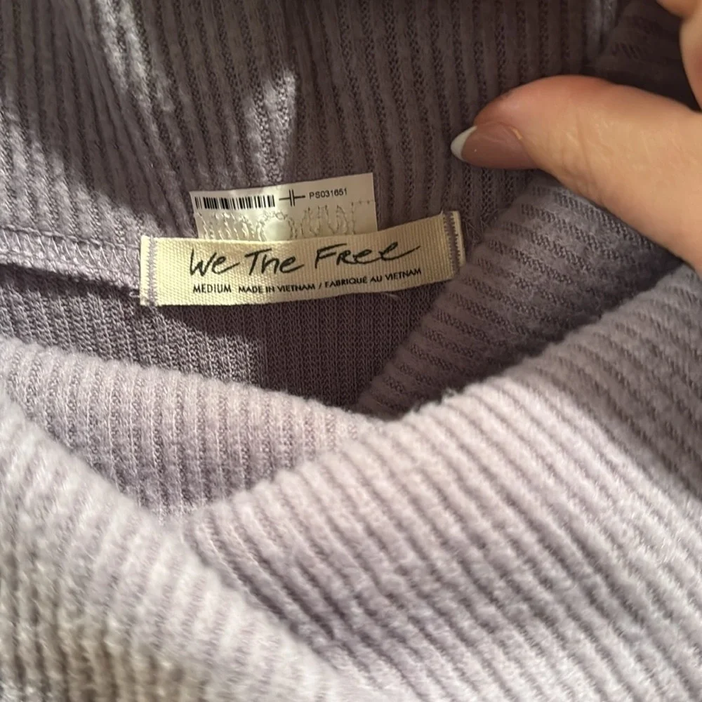 NWT We the Free Snowbunny Pirple Smoke Top Medium - Picture 3 of 6